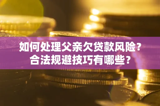 武汉如何处理父亲欠贷款风险?合法规避技巧有哪些? 武汉如何处理父亲欠贷款风险?合法规避技巧有哪些?