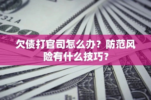 武汉欠债打官司怎么办?防范风险有什么技巧? 武汉欠债打官司怎么办?防范风险有什么技巧?