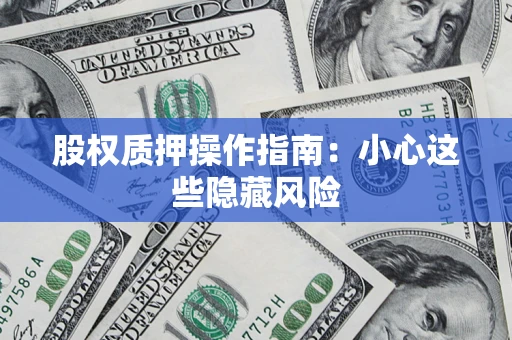 武汉股权质押操作指南:小心这些隐藏风险 武汉股权质押操作指南:小心这些隐藏风险